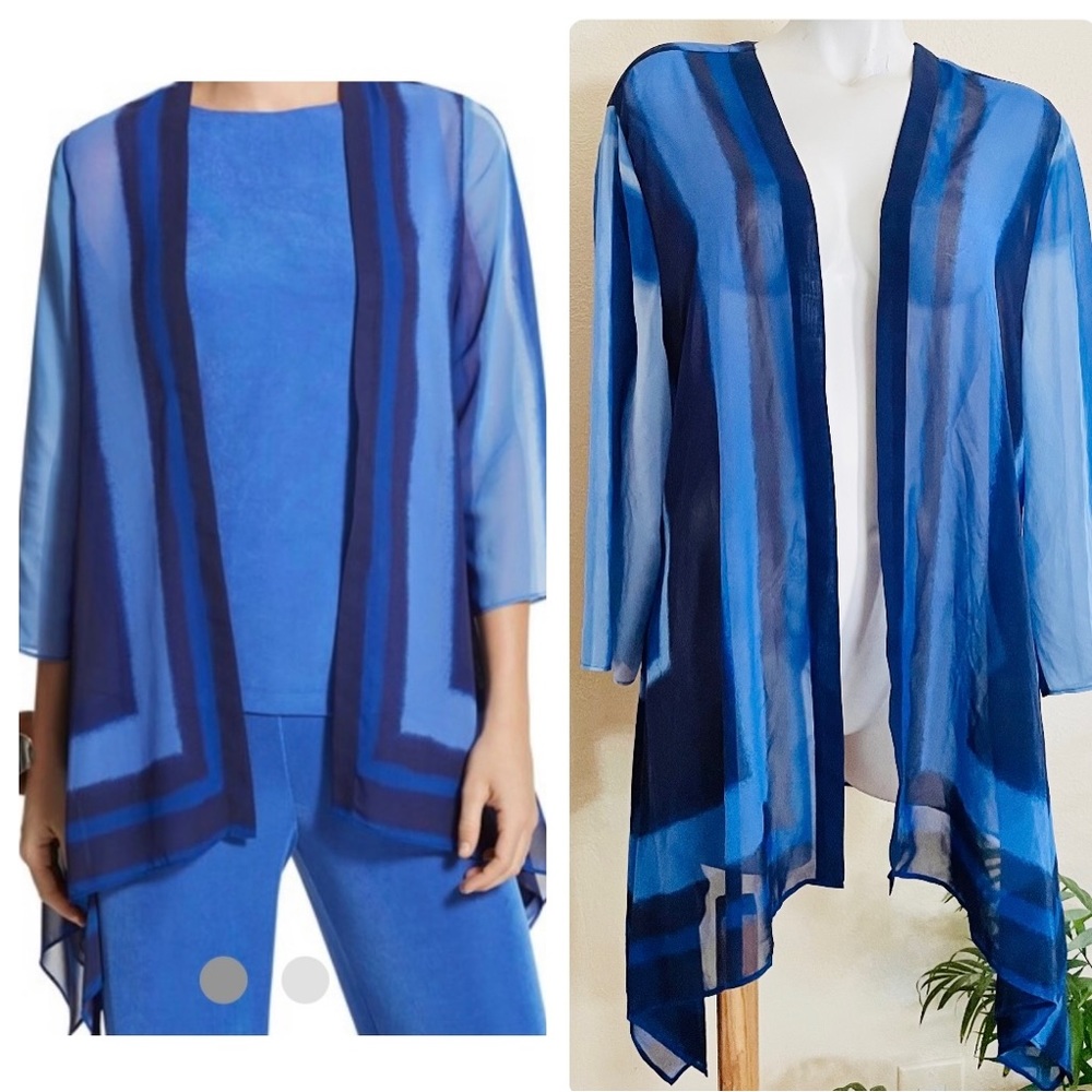 Chico’s Travelers Collection WaterColor Jacket Size (3/XL)